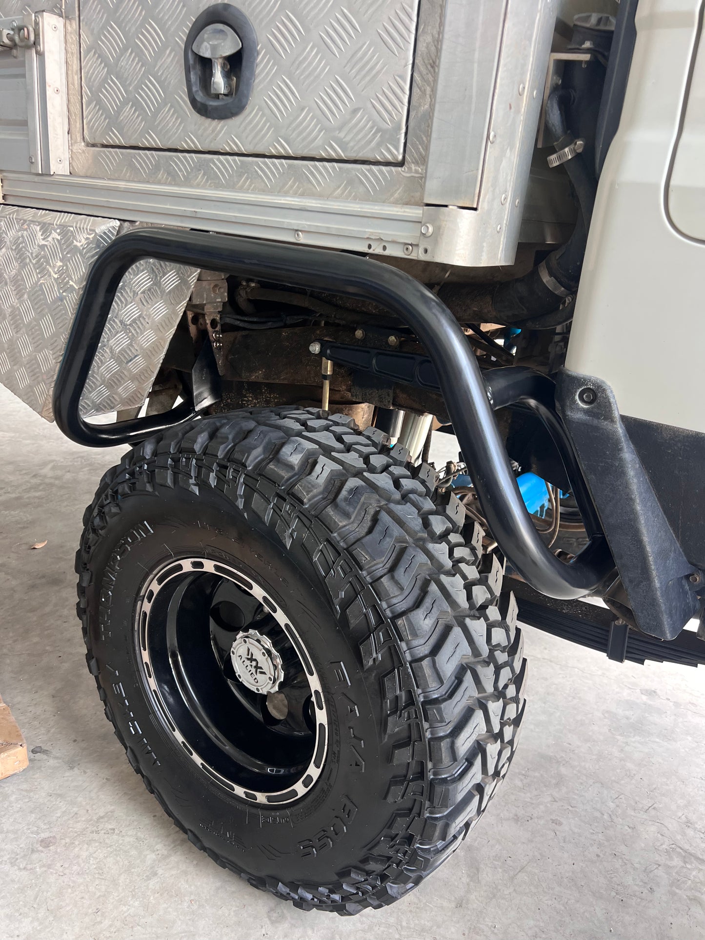 79 DUAL CAB REAR SCRUB GUARDS