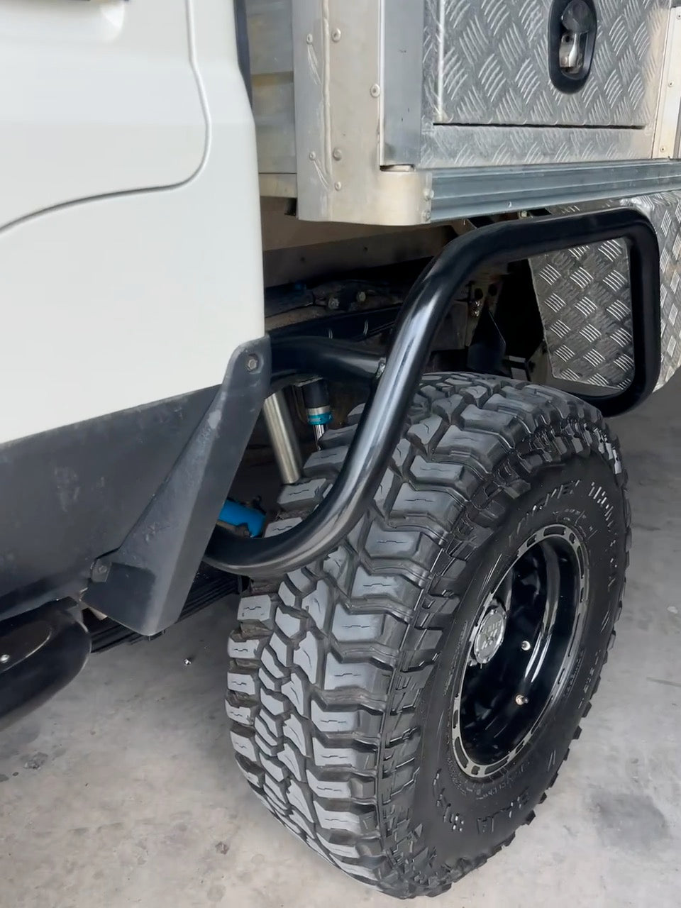 79 DUAL CAB REAR SCRUB GUARDS