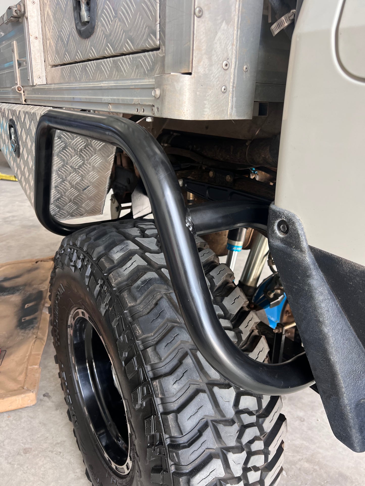 79 DUAL CAB REAR SCRUB GUARDS