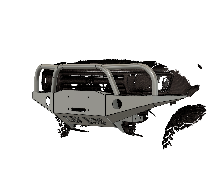 LN 106 HILUX BAR - HIGH CLEARANCE BAR
