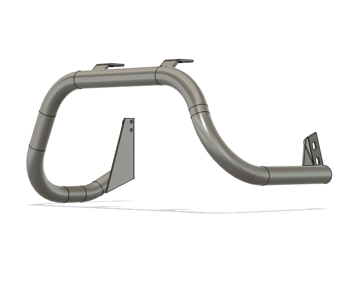 79 DUAL CAB REAR SCRUB GUARDS