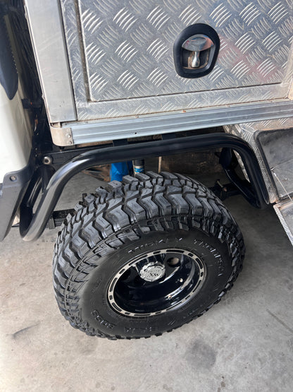 79 DUAL CAB REAR SCRUB GUARDS