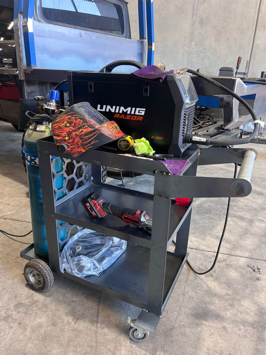 DIY WELDER TROLLEY