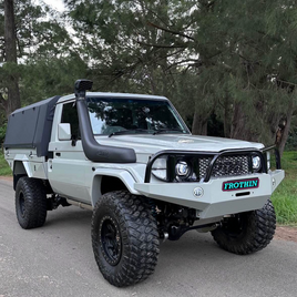 75/79 BULL BAR - BUILT PRE RUNNER BAR