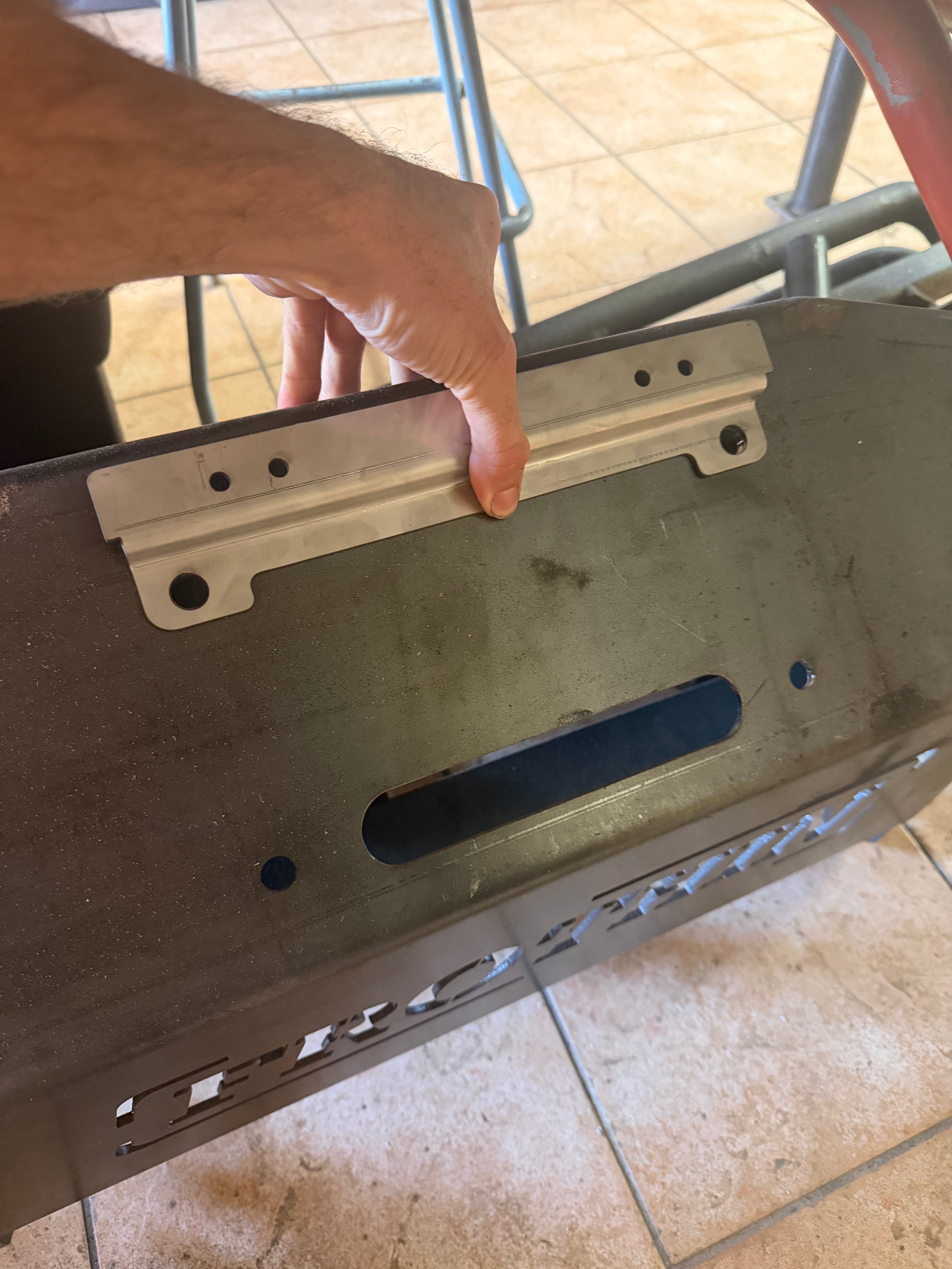 NUMBER PLATE BRACKET