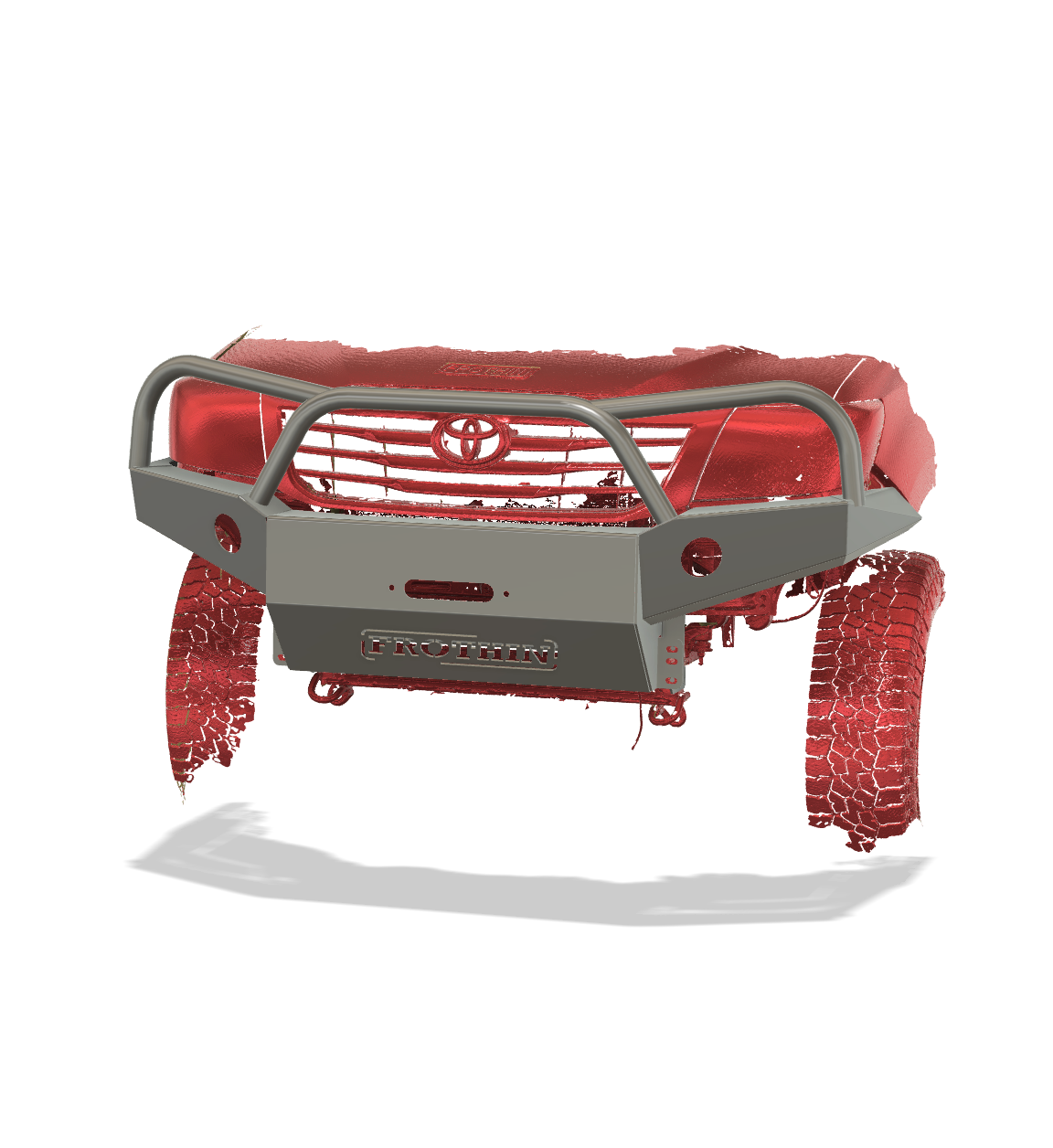 HILUX N70 FROTHIN SHAKA BAR - DIY KIT - BUILT BAR